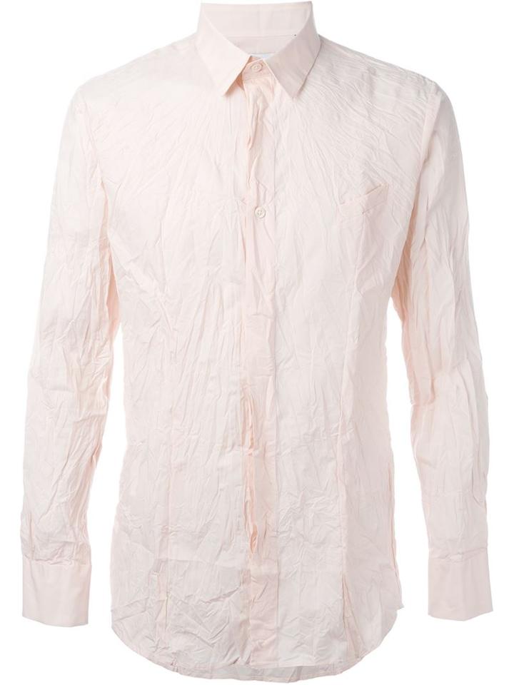Matthew Miller Welt Pocket Shirt, Men's, Size: Large, Pink/purple, Cotton