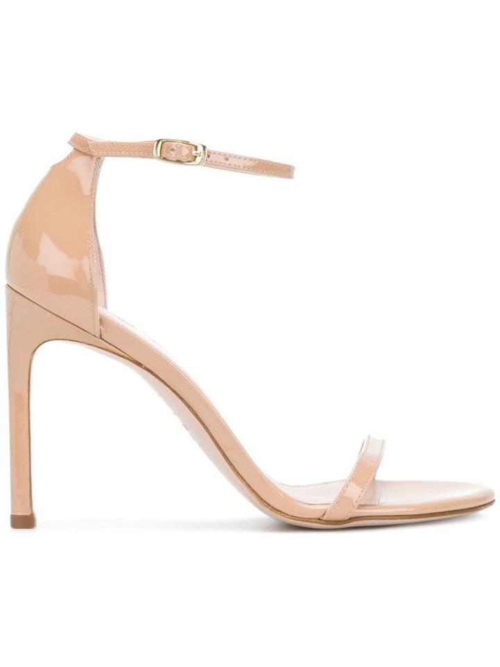 Stuart Weitzman Ankle Strap Sandals - Neutrals