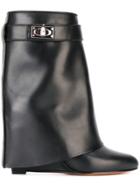 Givenchy Shark Lock Boots - Black