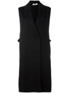 Jil Sander Sleeveless Coat - Blue
