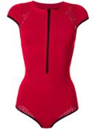 Duskii - 'oasis' Spring Suit - Women - Neoprene - 8, Red