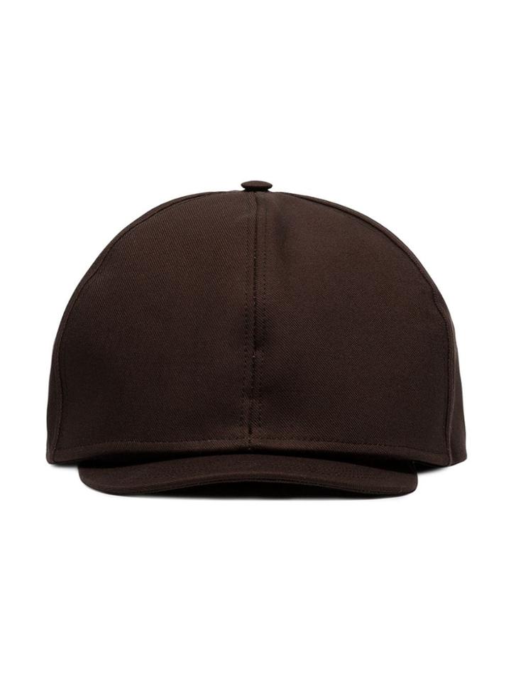Raf Simons Brown Double Cap