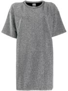 Pinko Crewneck T-shirt Dress - Grey