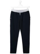 Lacoste Kids Teen Embroidered Logo Track Pants - Blue