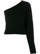 Federica Tosi One-shoulder Sweater - Black