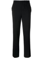 Erika Cavallini 'gauri' Trousers, Women's, Size: 38, Black, Cotton/spandex/elastane/acetate/virgin Wool