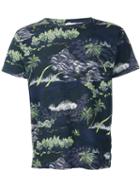 Saint Laurent Hawaii Print T-shirt