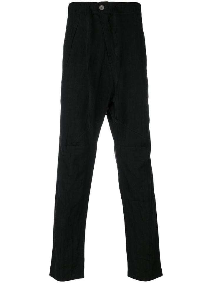 Andrea Ya'aqov Straight Trousers - Black