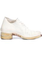 A Diciannoveventitre One Piece Lace-up Shoes - White