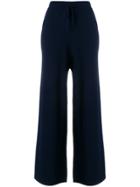 N.peal Cashmere Chain Embellished Trousers - Blue