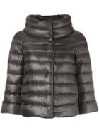 Herno Padded Jacket, Women's, Size: 40, Grey, Polyamide/cotton/feather