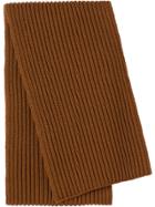 Prada Shaker Knit Scarf - Brown