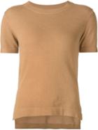 321 Short Sleeve Sweater, Women's, Size: Xs, Nude/neutrals, Nylon/viscose/angora/lambs Wool