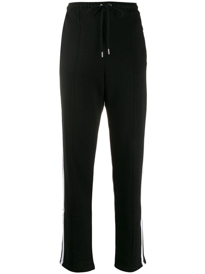 Markus Lupfer Side Stripe Lipstick Track Pants - Black