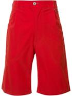 Julien David Classic Shorts, Men's, Size: Medium, Red, Cotton