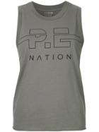 P.e Nation Spike Tank Top - Green