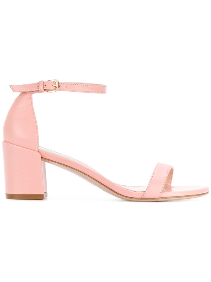 Stuart Weitzman Simple Sandals - Pink & Purple