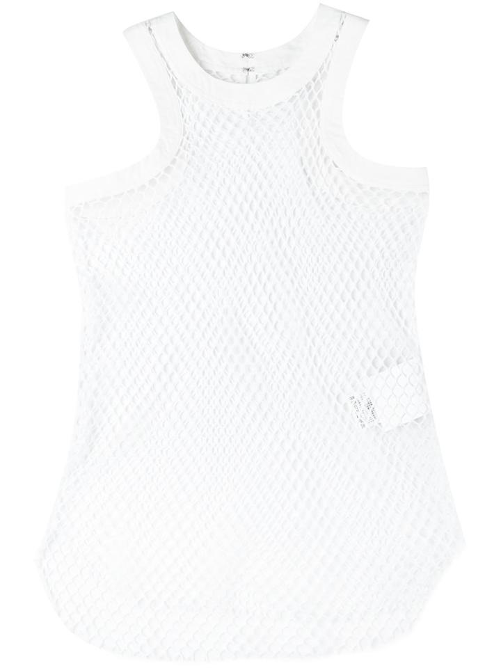 Sacai String Vest, Women's, Size: Iv, White, Cotton
