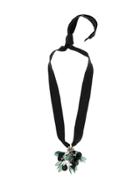Marni Flower Pendant - Black