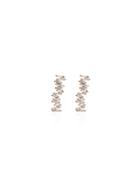 Suzanne Kalan 18kt Rose Gold Fireworks Diamond Earrings