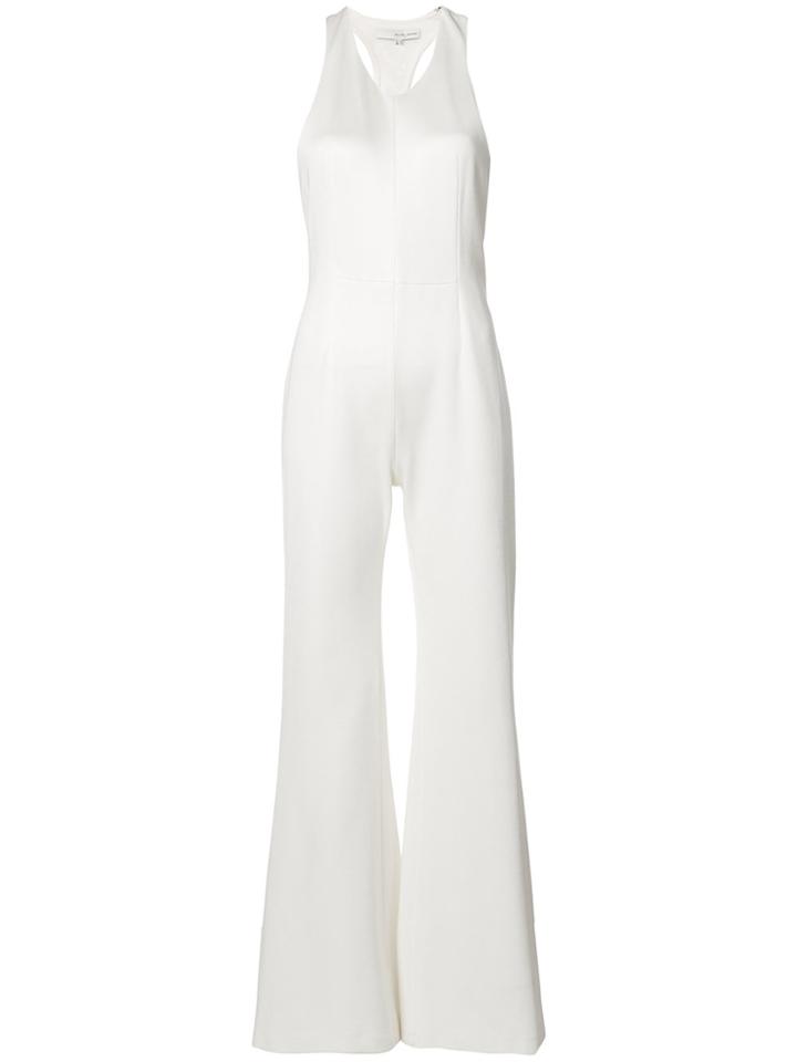 Galvan Wide Leg Jumpsuit - White
