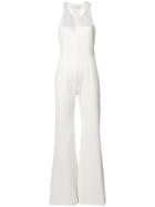 Galvan Wide Leg Jumpsuit - White