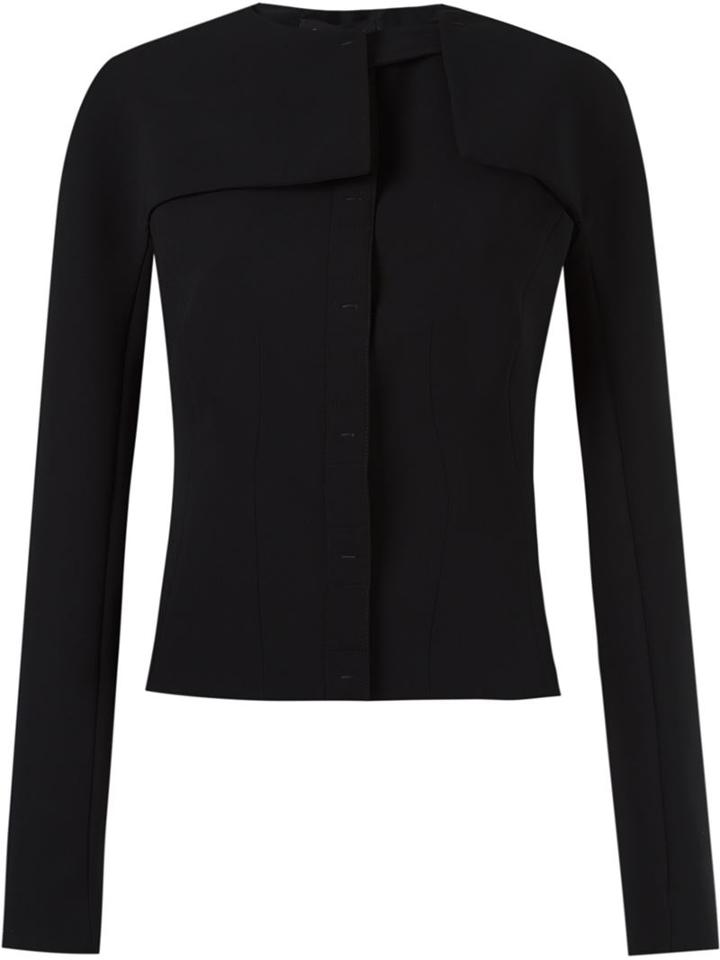 Gloria Coelho Removable Sleeves Jacket