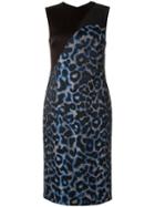 Tufi Duek Leopard Print Dress - Black
