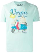 Mc2 Saint Barth Vespa Capri Print T-shirt - Green