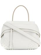 Tod's Small Wave Tote - White