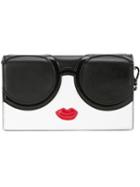 Alice+olivia Sunglasses Motif Clutchbag