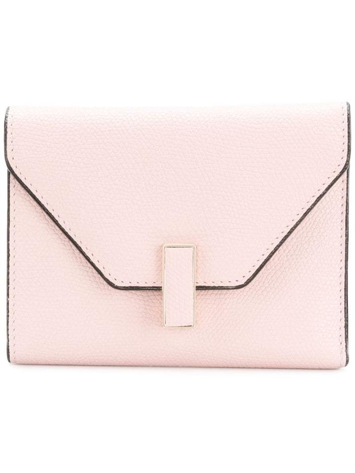 Valextra Envelope Purse - Pink