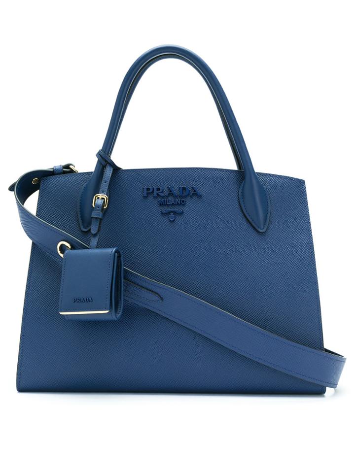 Prada Prada 1ba1552erxvooo F0016 Leather/fur/exotic Skins->calf