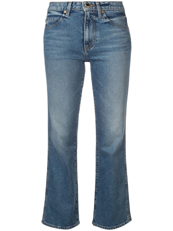 Khaite The Vivian Jeans - Blue
