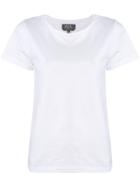 A.p.c. Fitted T-shirt - White