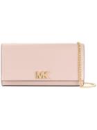 Michael Michael Kors Mott Envelope Clutch - Pink & Purple