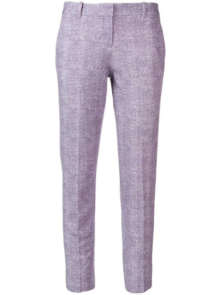 Circolo 1901 Cropped Trouser - Purple