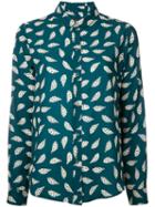 Maison Olga - 'albert' Shirt - Women - Polyester/spandex/elastane - 1, Women's, Green, Polyester/spandex/elastane