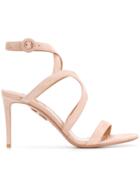 Aquazzura Hill Sandals - Pink & Purple