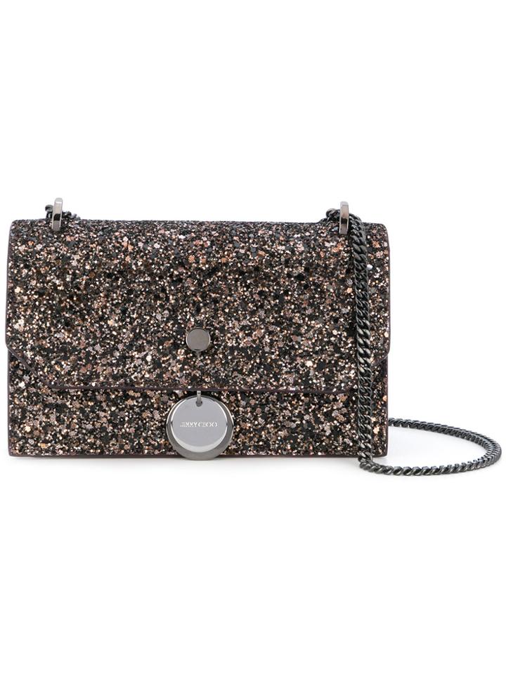 Jimmy Choo Finley Shoulder Bag - Brown