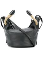 Ports 1961 Rope Handle Bucket Bag - Black