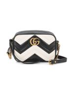 Gucci Gg Marmont Matelassé Mini Bag, Women's, Black, Leather/brass