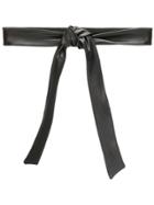 Miu Miu Knot-tied Belt - Black