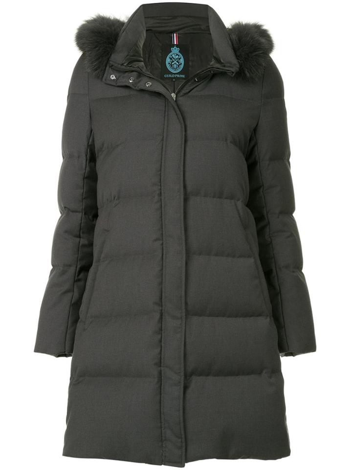 Guild Prime Hooded Padded Coat - Grey
