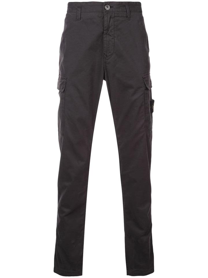 Stone Island Cargo Trousers - Grey