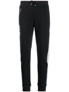 Calvin Klein Jeans Logo Strap Appliqués Jogging Trousers - Black