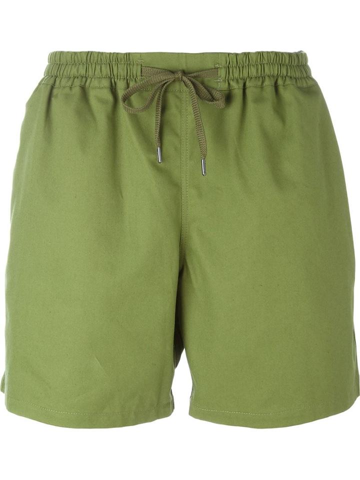 A Kind Of Guise Pico Do Fogo Shorts, Men's, Size: L, Green, Cotton