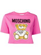 Moschino Printed T-shirt - Pink