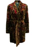 Pierre-louis Mascia Oversized Printed Jacket - Red