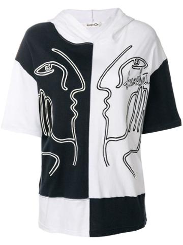 Kansai Yamamoto Pre-owned Hooded T-shirt - White